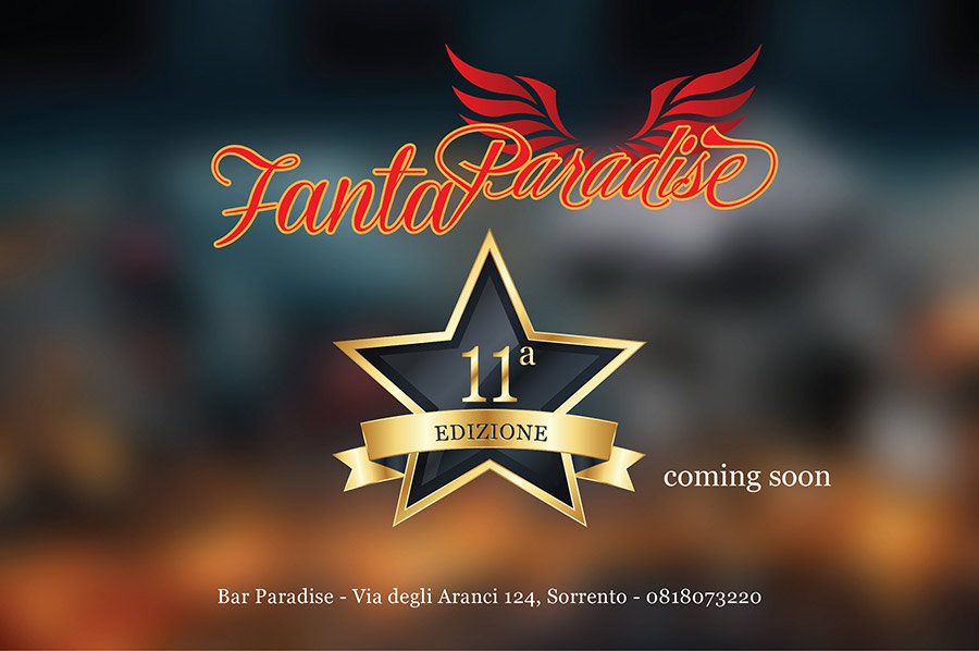 Fantacalcio Bar Paradise Sorrento 2018-2019